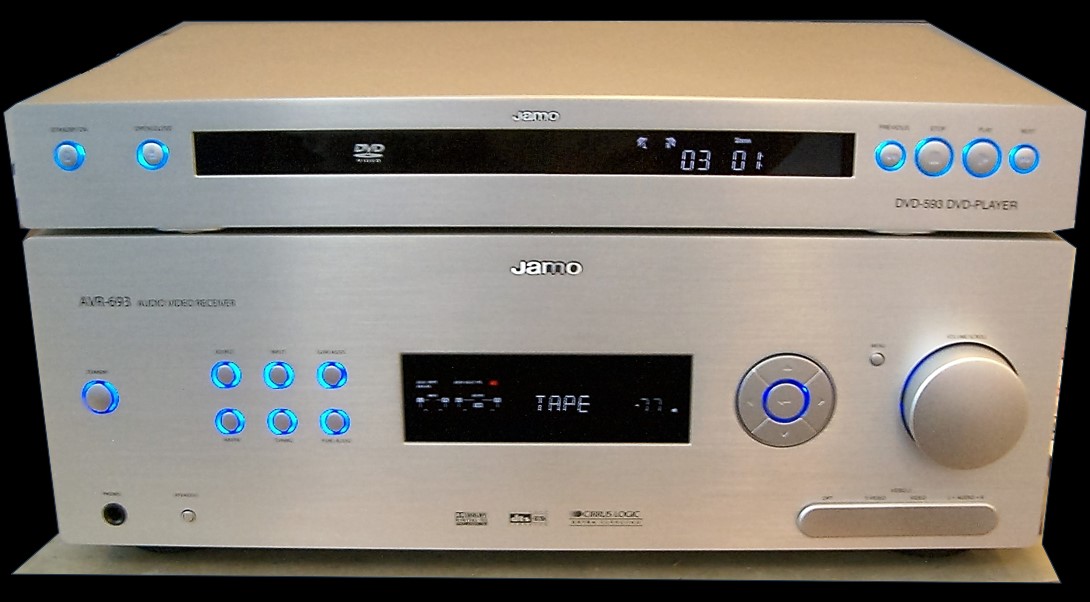 Jamo AVR and DVD